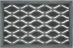 Fußmatte Weaves in Schwarz ca.40x60cm