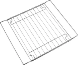 Backofenrost Rosty in Silberfarben