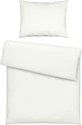 Bettwäsche Iris in Weiß ca. 140x200cm