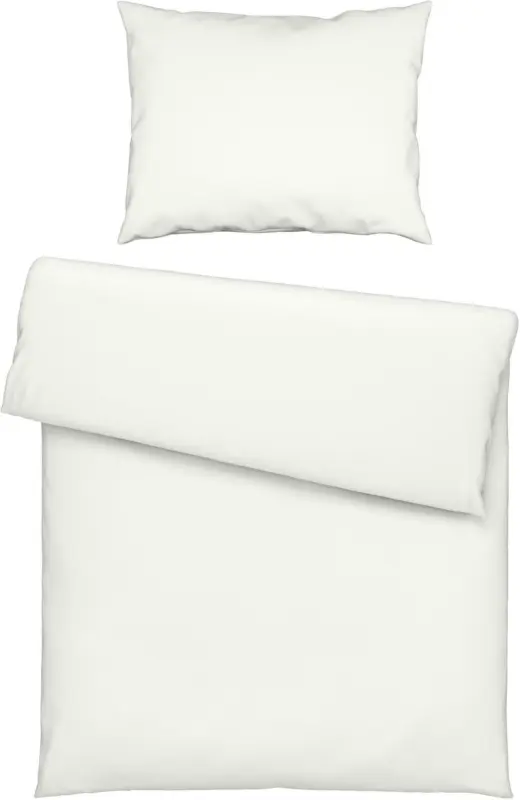 Bettwäsche Iris in Weiß ca. 140x200cm