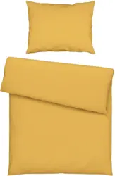 Bettwäsche Iris in Gelb ca. 140x200cm