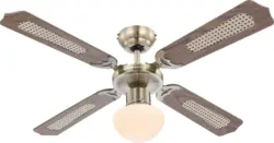 Deckenventilator Aston aus Metall max. 60 Watt