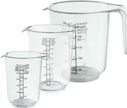 Messbecherset Anneliese, 3-teilig