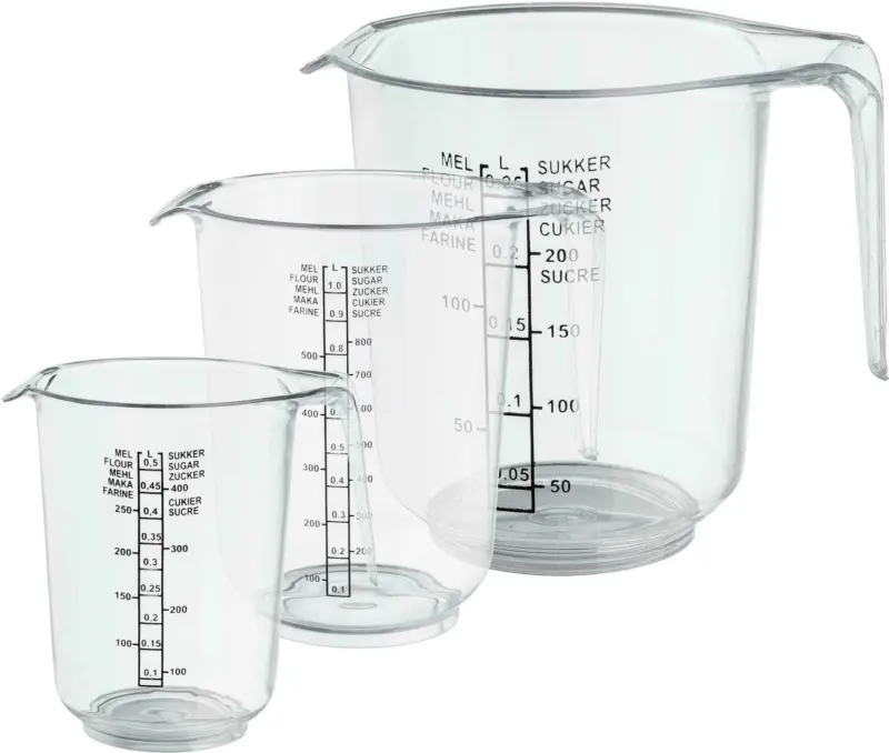 Messbecherset Anneliese, 3-teilig