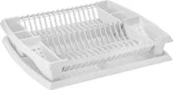 Geschirrabtropfkorb Helge in Weiß