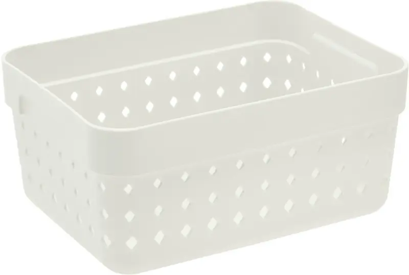 Aufbewahrungskörbchen Seoul in Weiß