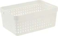 Aufbewahrungsk&ouml;rbchen Seoul in Wei&szlig;