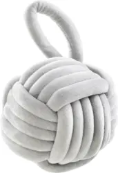 Türstopper Knoten in Grau