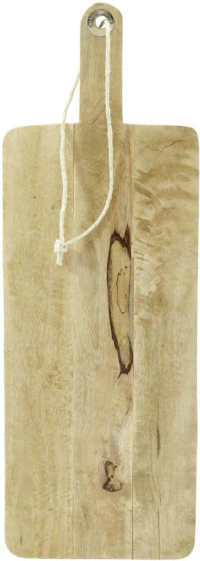 Schneidebrett aus Mangoholz ca. 24x70cm