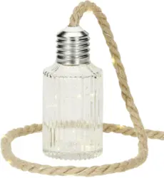 LED-Dekoleuchte Lina aus Glas