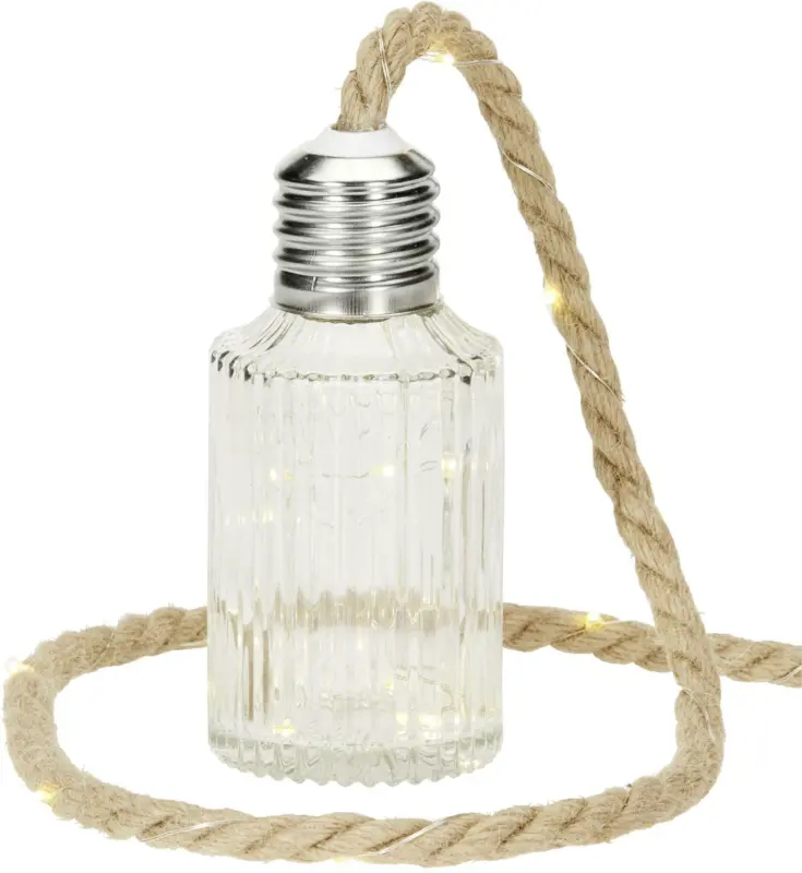 LED-Dekoleuchte Lina aus Glas