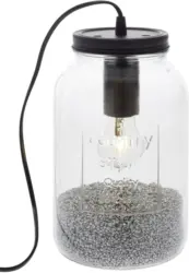 Led-Dekoleuchte Kilian aus Glas