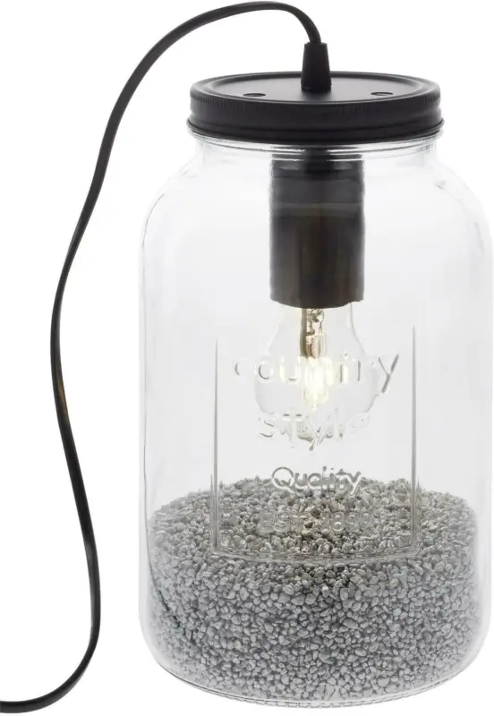 Led-Dekoleuchte Kilian aus Glas