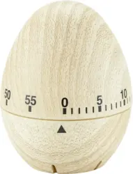 Kurzzeitwecker Eggy in Hellbraun