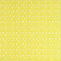 Tischdecke Lady Palms in Gelb ca.85x85cm