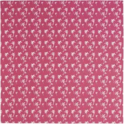 Tischdecke Lady Palms in Pink ca.85x85cm