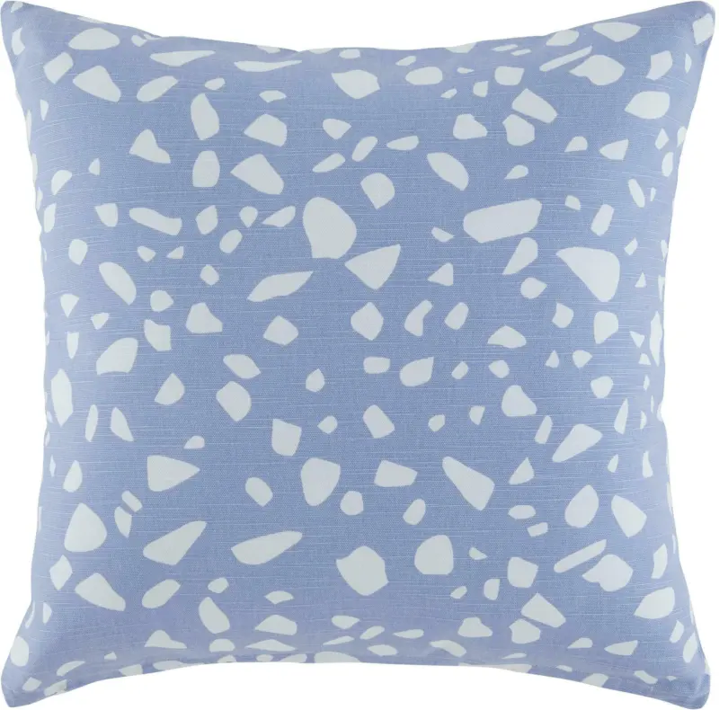 Zierkissen Terry in Hellblau ca. 45x45cm