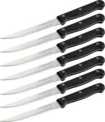 Steakmesserset Linda in Schwarz