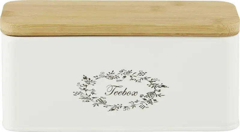 Teebox Lore in Weiß