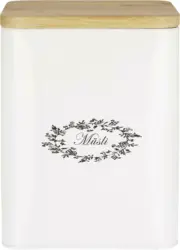 Box mit Deckel Lore in Weiß ca. 5l