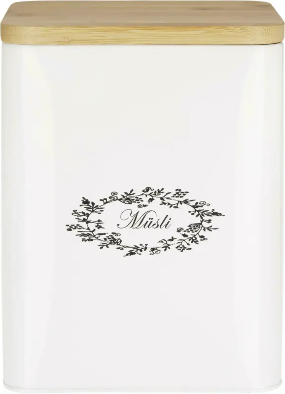 Box mit Deckel Lore in Weiß ca. 5l