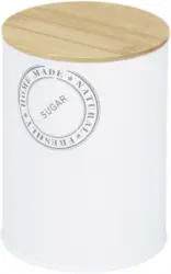 Box mit Deckel Callie in Weiß