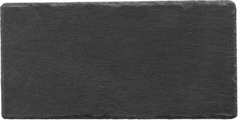 Servierplatte Stoney in Schwarz