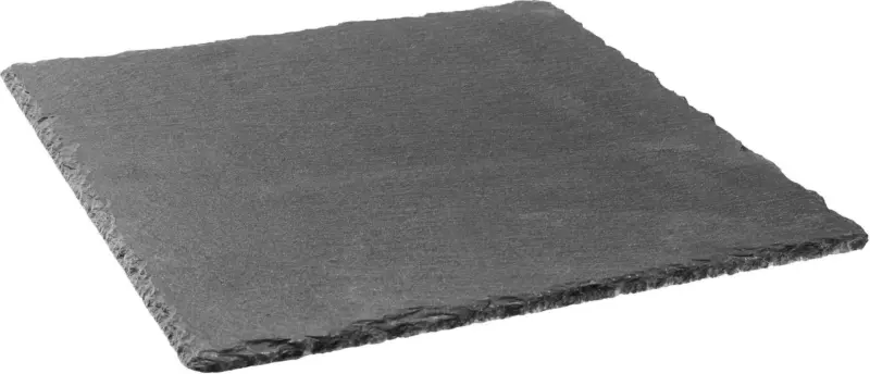 Servierplatte Stoney in Schwarz