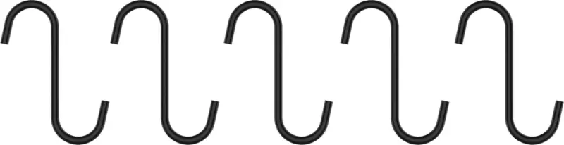 Haken Chester aus Metall, 5er Set