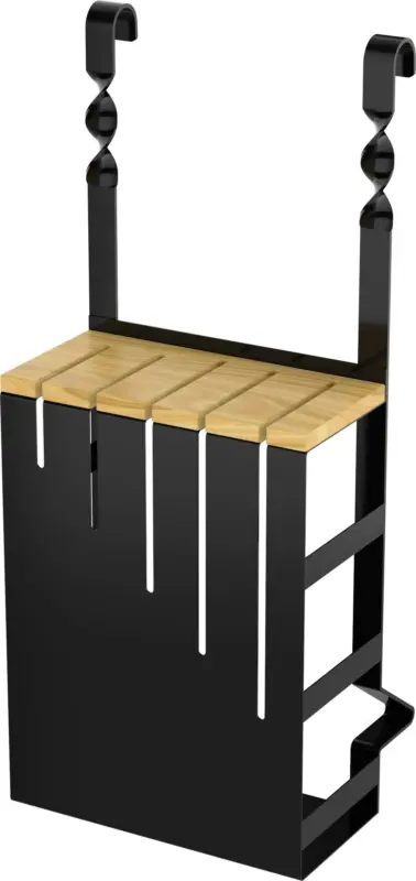 Messerblock Chester in Schwarz