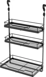 Universalablage Chester aus Metall in Schwarz