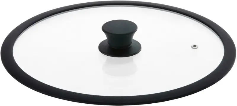 Deckel Flat in Schwarz Ø ca. 30cm