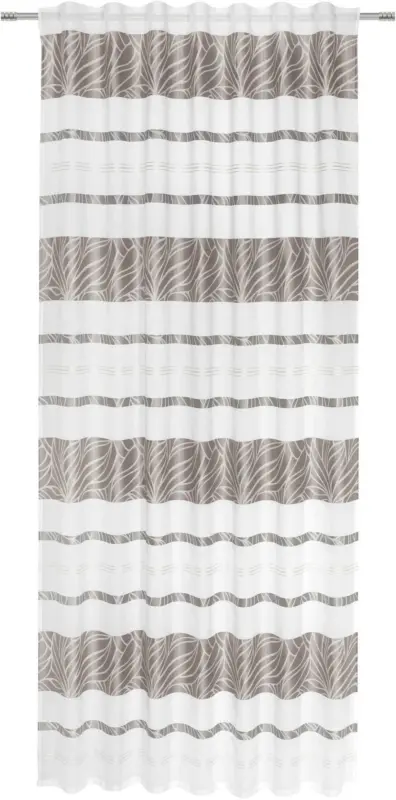 Fertigvorhang Anita in Grau ca. 140x245cm