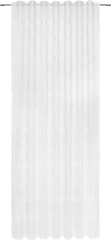 Fertigvorhang Louis in Weiß ca. 140x245cm