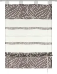 B&auml;ndchenrollo Anita in Grau ca. 60x140cm