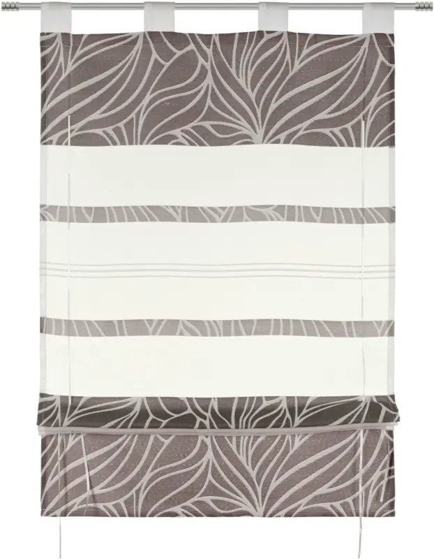 B&auml;ndchenrollo Anita in Grau ca. 60x140cm