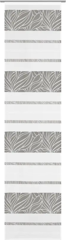 Flächenvorhang Anita in Grau ca. 60x245cm