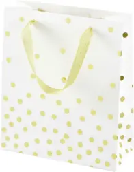 Geschenktasche Jana Goldene Punkte