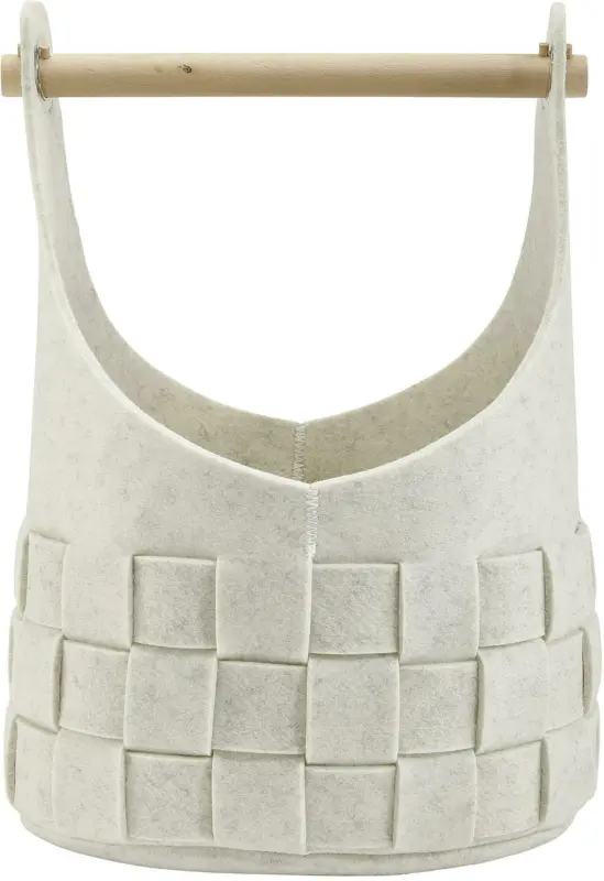 Korb Cui in Beige Höhe ca. 45 cm