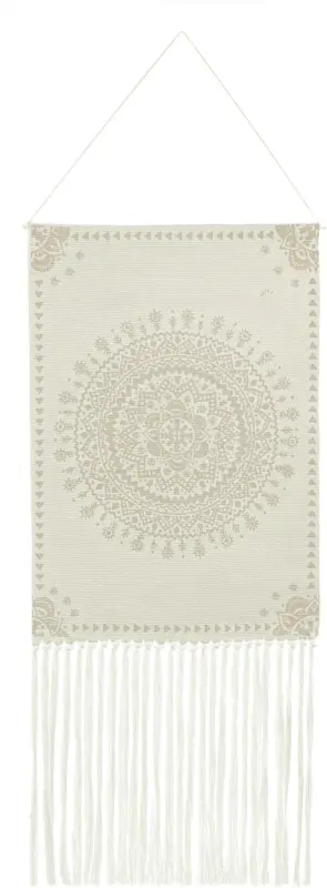 Dekohänger Paloma in Creme