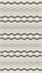 Flachwebeteppich Edgar in Creme ca.100x150cm