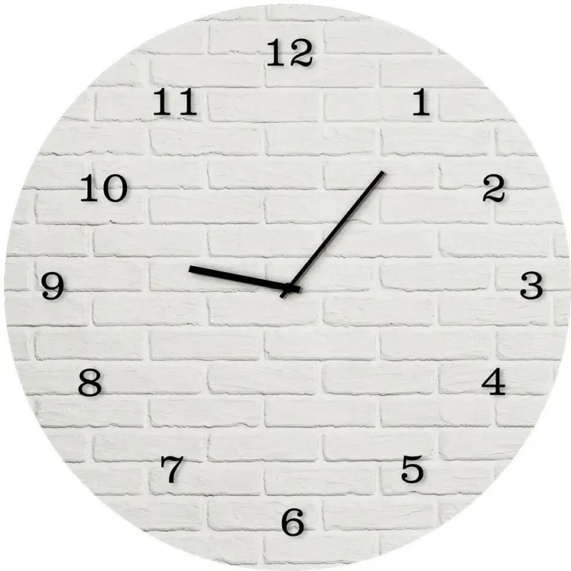 Wanduhr Glasart Ø ca. 30cm