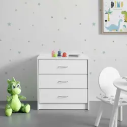 Kommode 'Nika', weiß