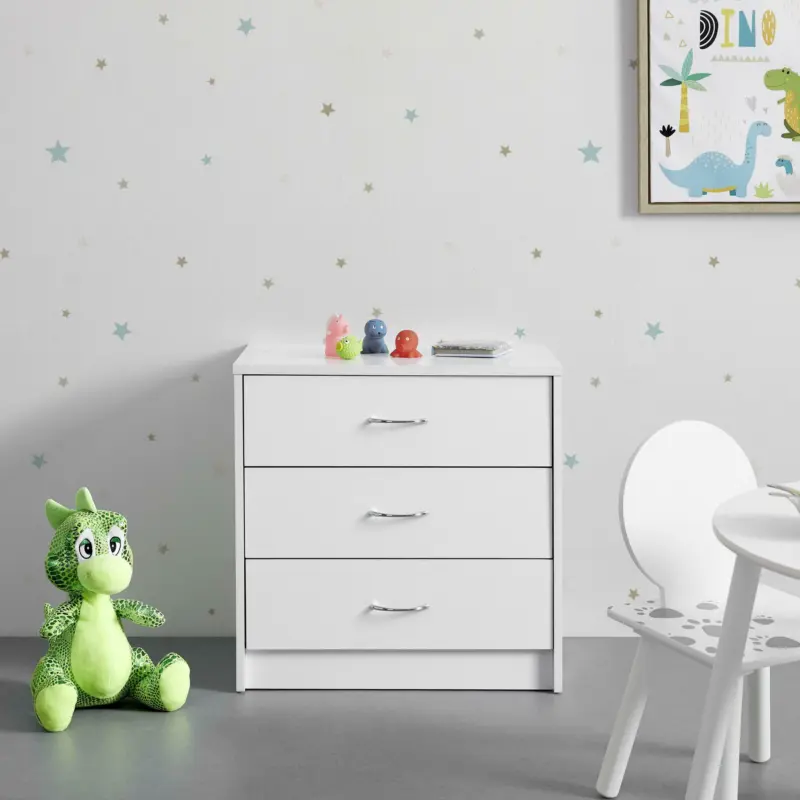 Kommode 'Nika', weiß