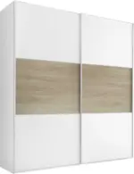 mömax Dornbirn - Ihr Trendmöbelhaus in Dornbirn Schwebetürenschrank Includo B:225cm Weiß/Puccini Dekor