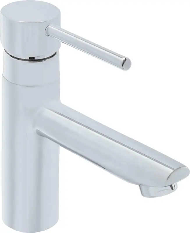Waschtischarmatur in Chromfarben