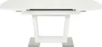 m&ouml;max Ausziehtisch in Wei&szlig; Hochglanz