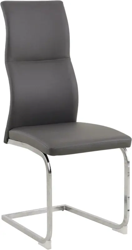 Schwingstuhl in Grau