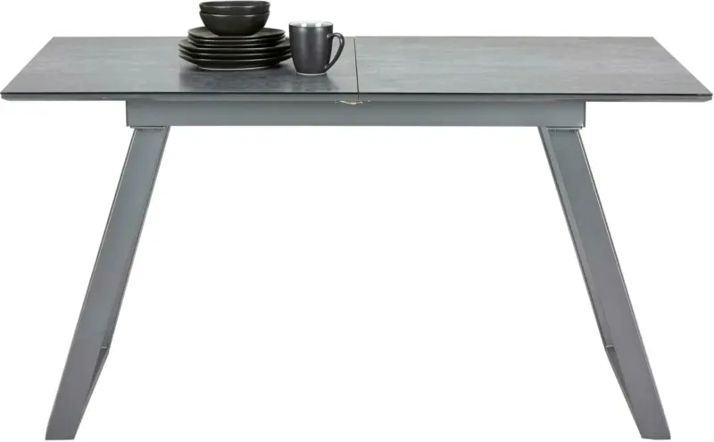 Ausziehtisch in Grau