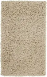 Hochflorteppich Bono in Beige ca. 60x100cm